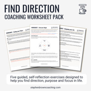 Find Direction Coaching Worksheet Pack Stephen Brown Coaching